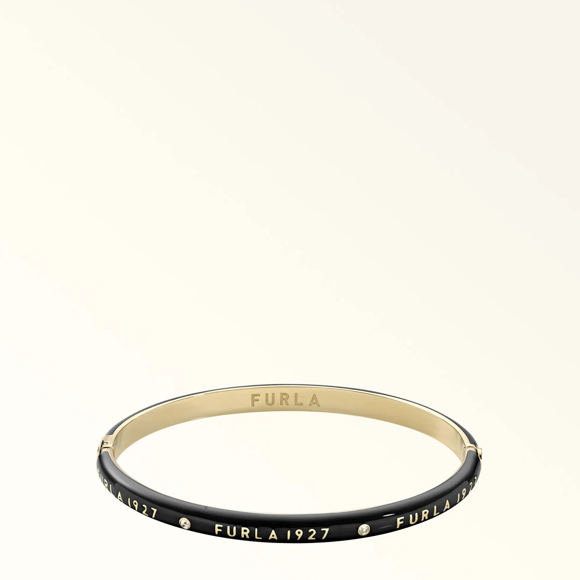 Furla Furla 1927<1927 Bangle nero+color oro