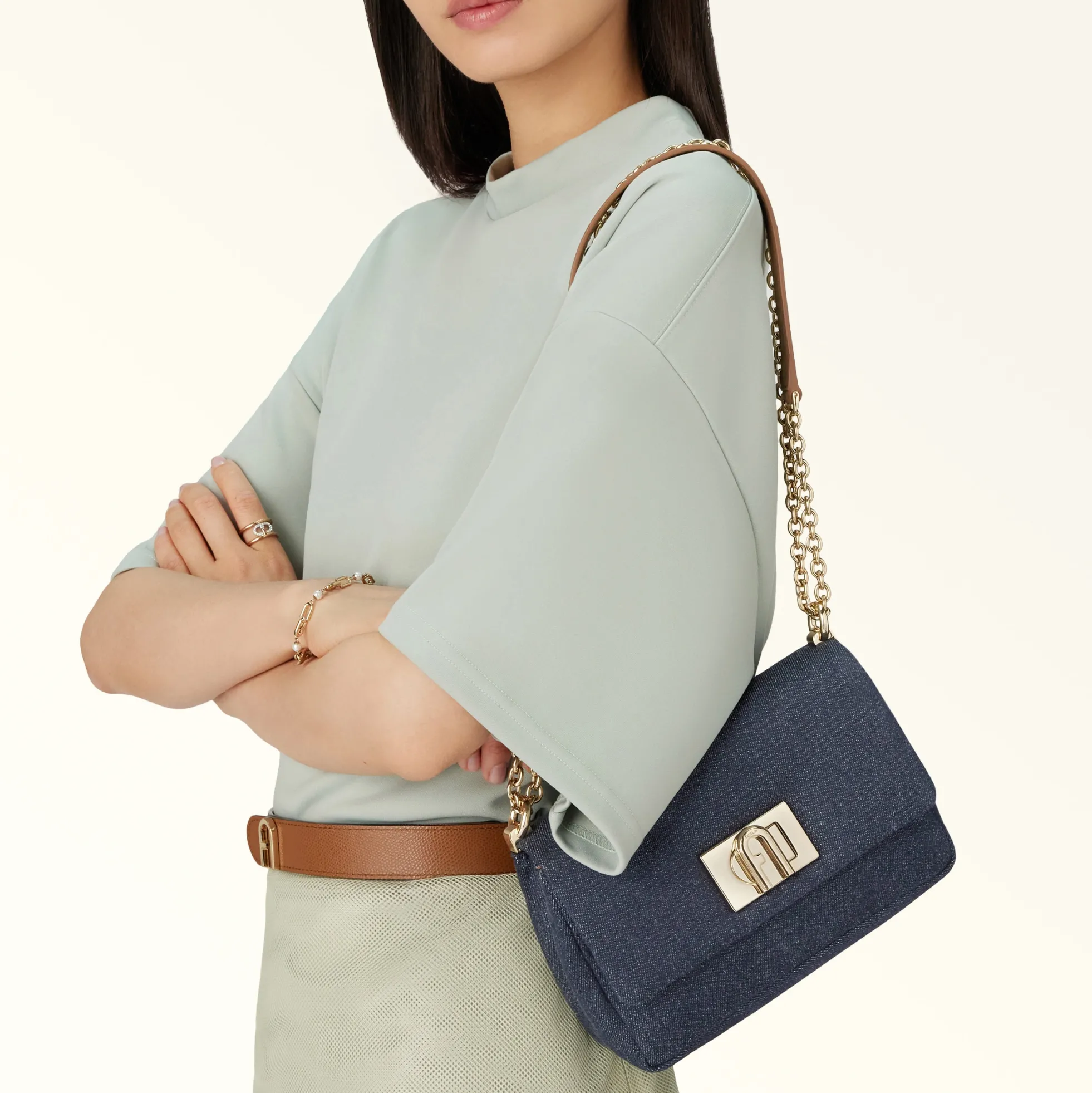 Furla Shoulder Bags|Crossbodies<1927 Crossbody MINI toni mediterraneo