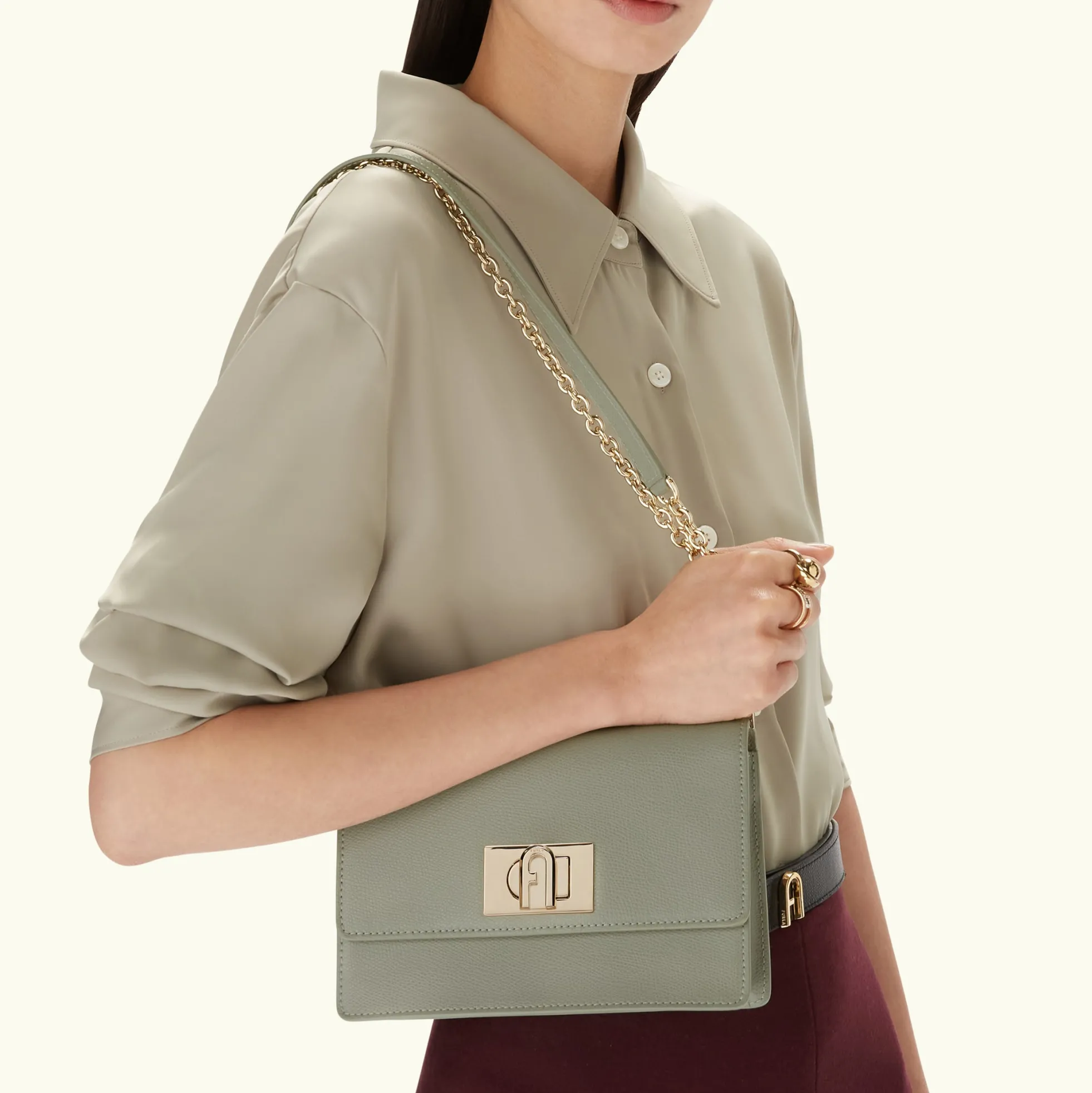 Furla Shoulder Bags|Crossbodies<1927 Crossbody MINI agave b
