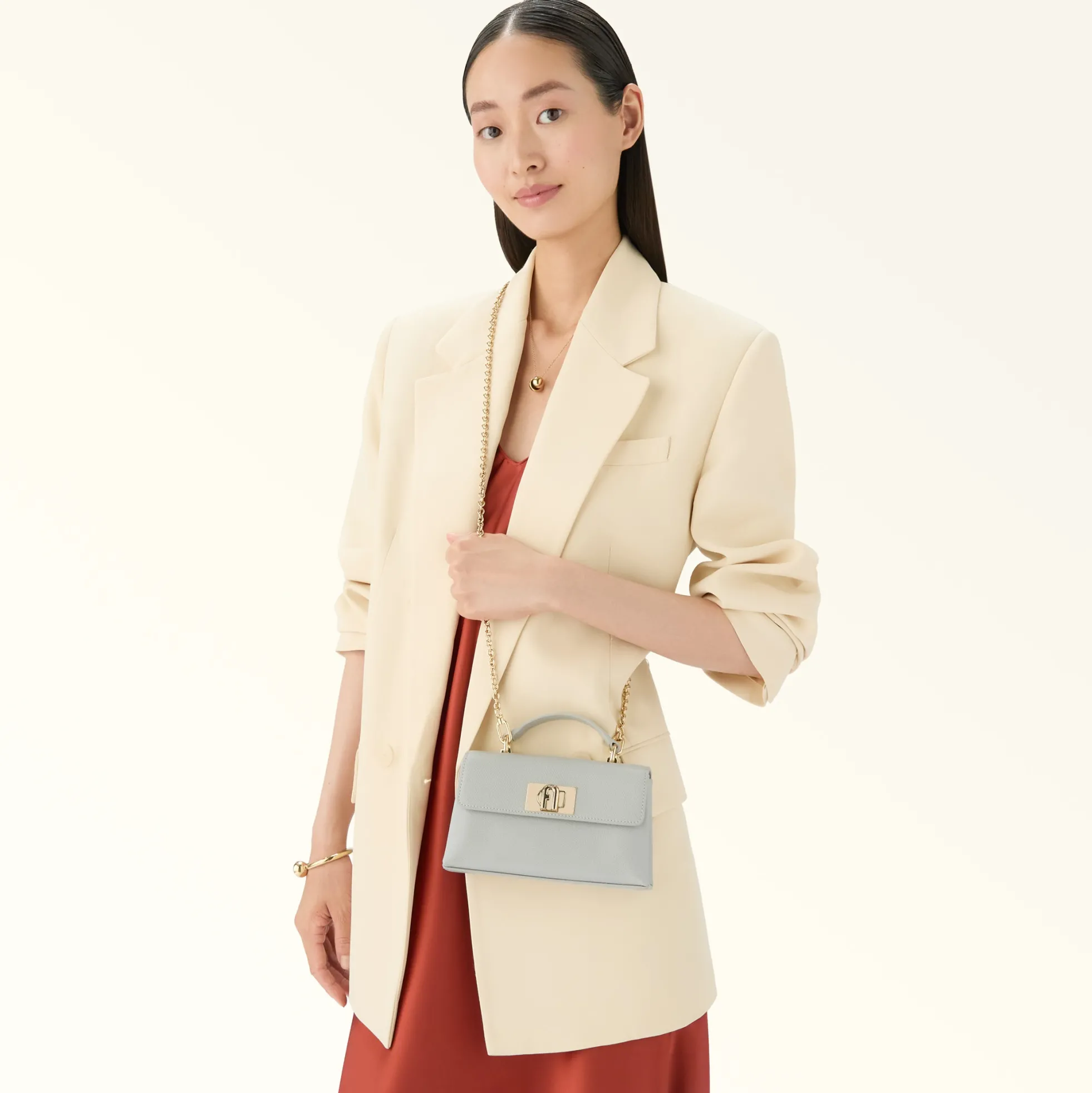 Furla Mini Bags And Pouches|Mini Bags And Pouches<1927 Mini Bag color cristallo d