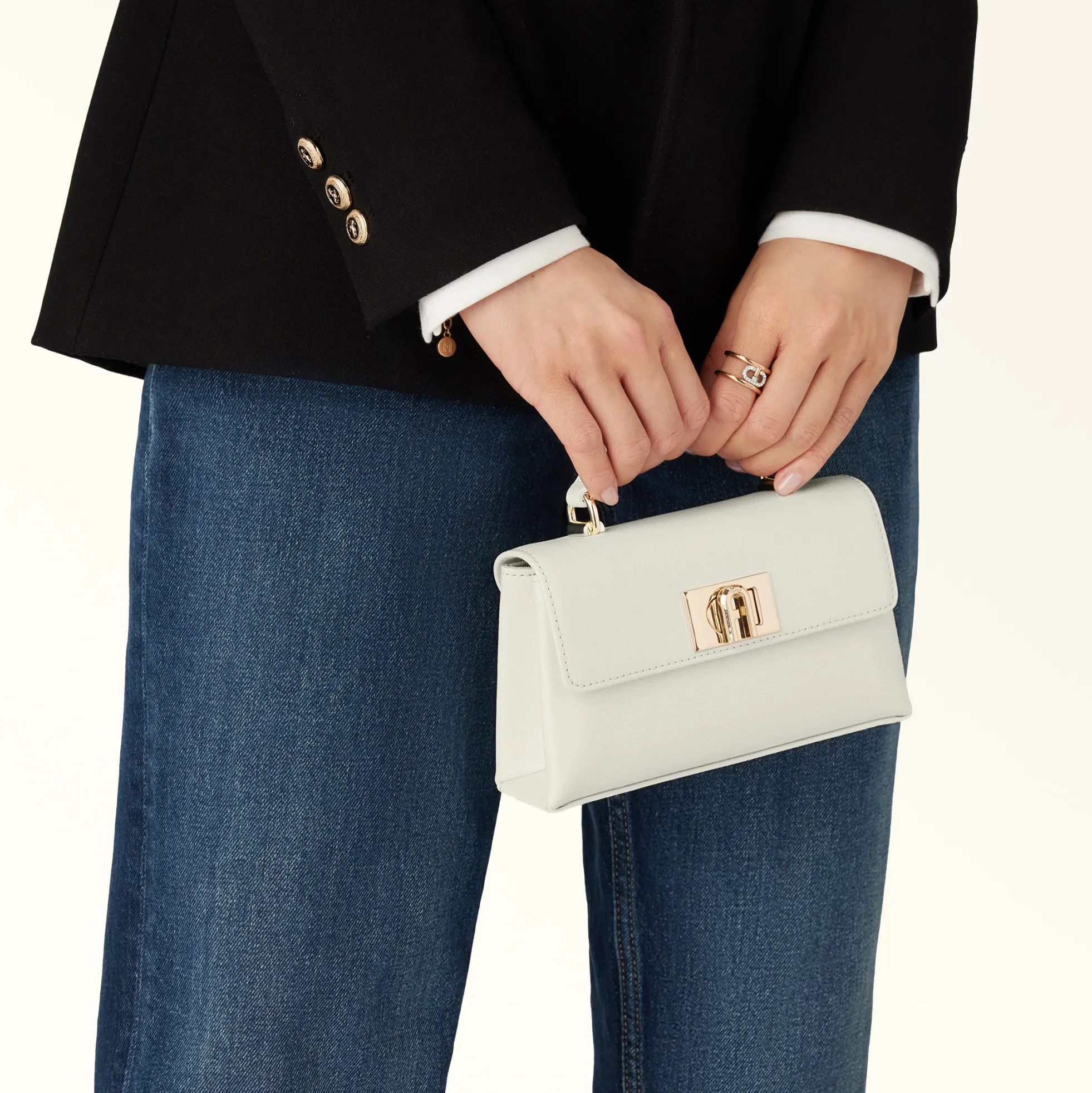 Furla Mini Bags And Pouches|Mini Bags And Pouches<1927 Mini Bag panna