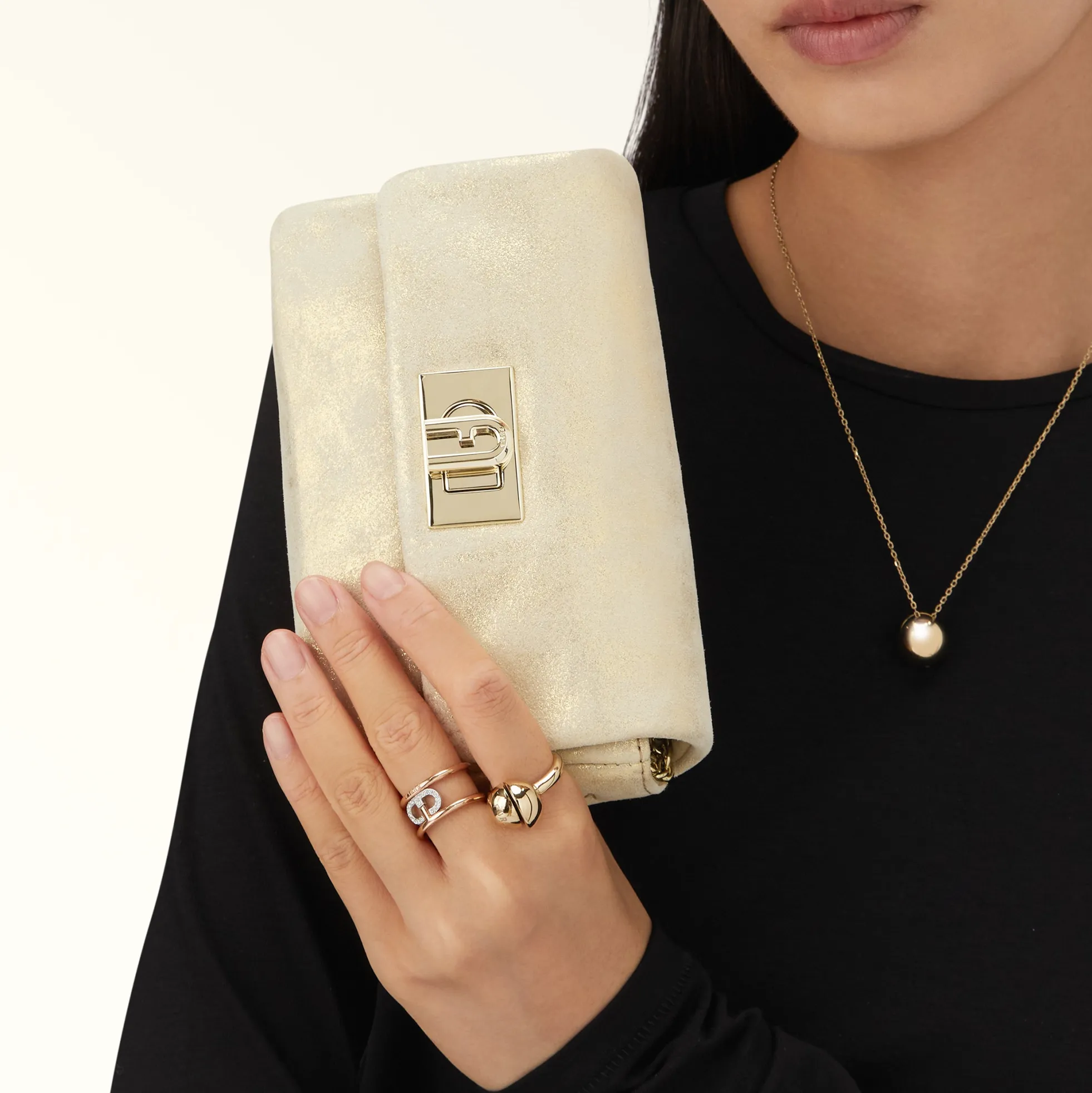 Furla Mini Bags And Pouches|Mini Bags And Pouches<1927 Mini Bag color gold