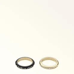 Furla Furla 1927<1927 Ring nero+color oro