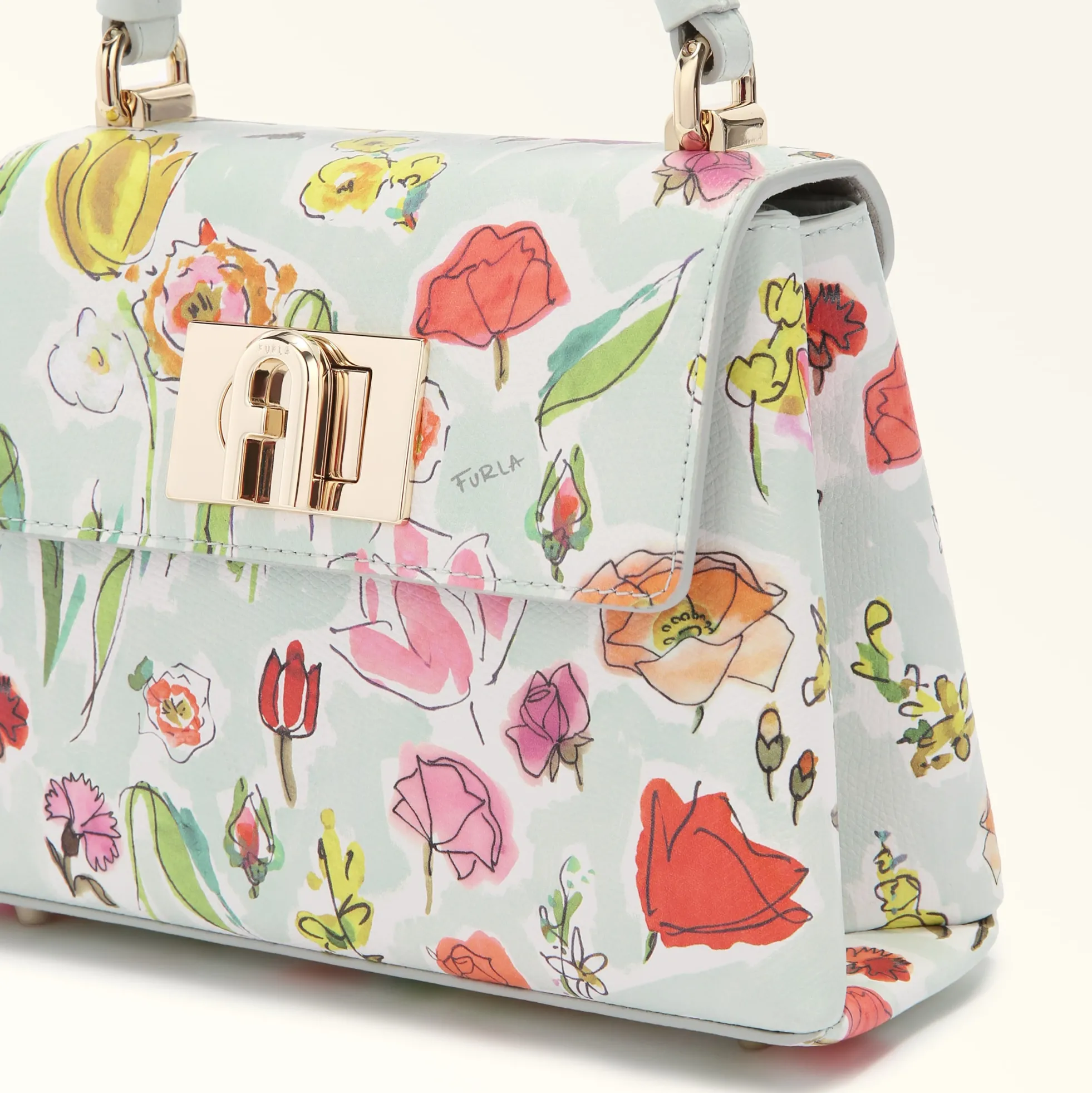 Furla Top Handles|Furla 1927<1927 Top Handle MINI toni rugiada
