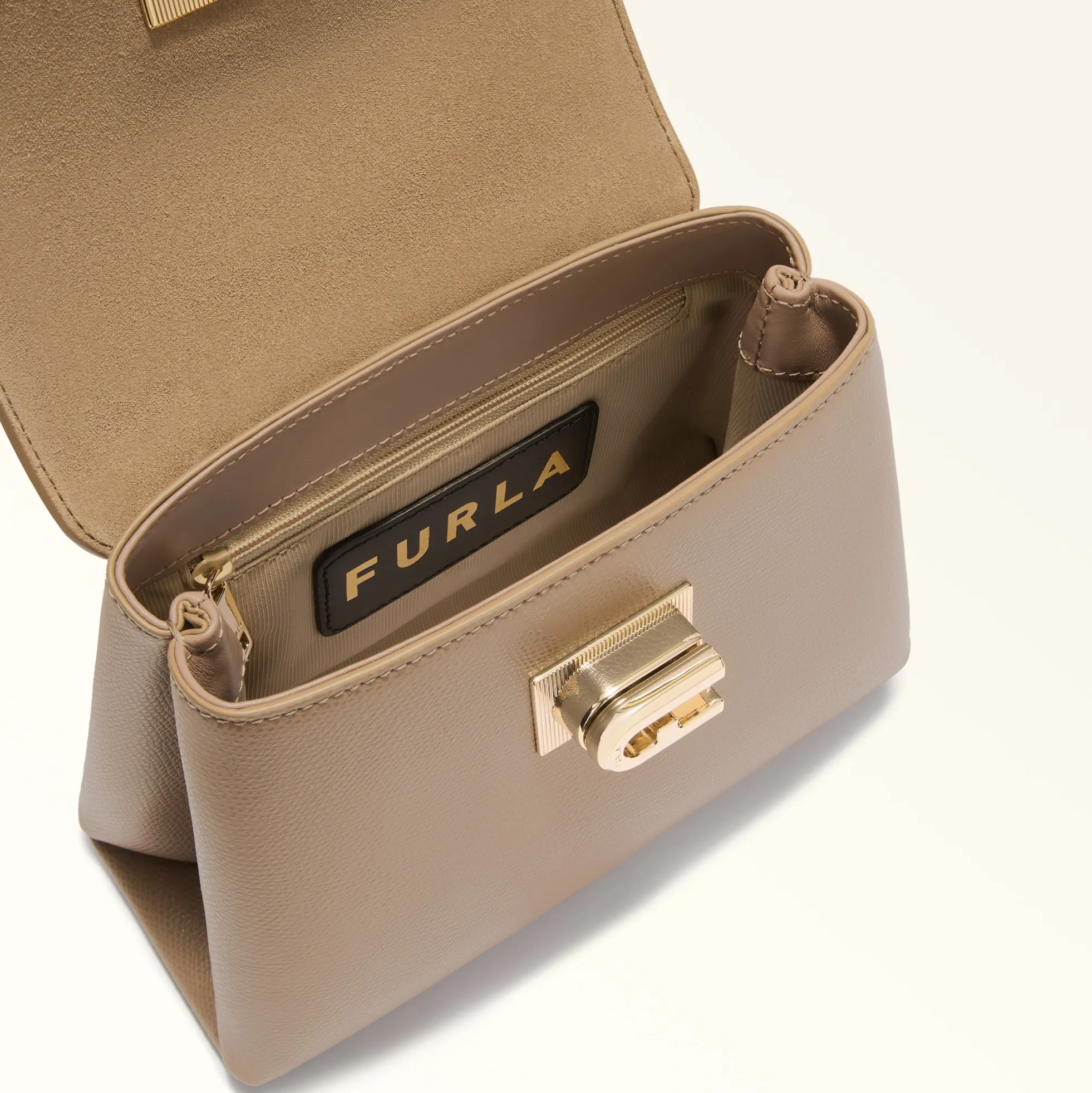 Furla Top Handles|Crossbodies<1927 Top Handle MINI stucco gray