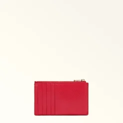 Furla Small Wallets|Wallets<Camelia Card Case M ruby