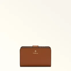Furla Wallets|Small Wallets<Camelia Compact Wallet M cognac h