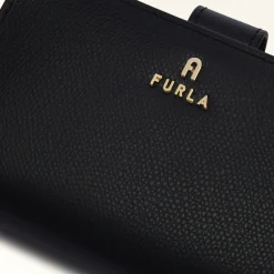 Furla Small Wallets|Wallets<Camelia Compact Wallet M nero