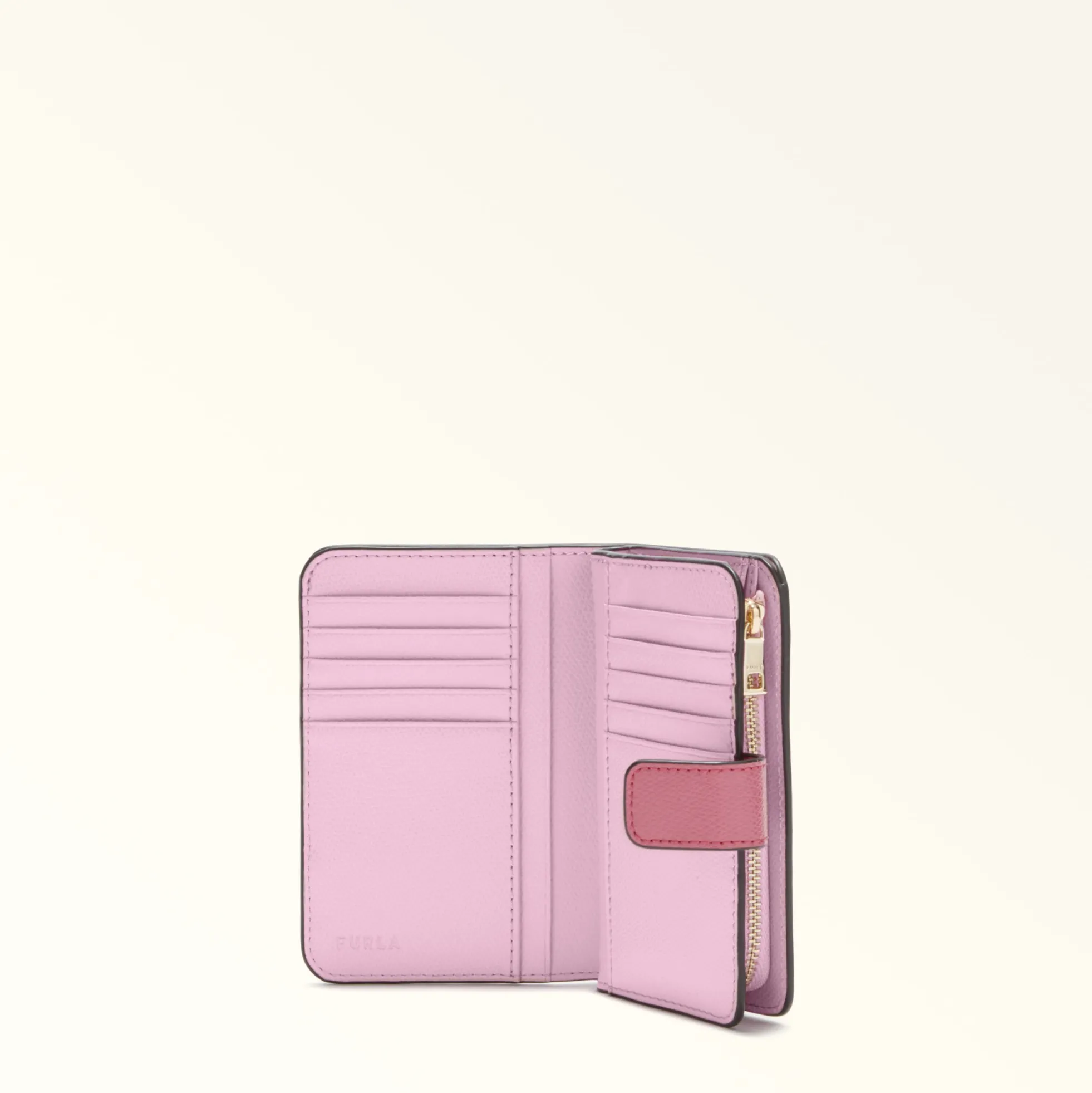 Furla Small Wallets|Wallets<Camelia Compact Wallet M blush pink+sakura int