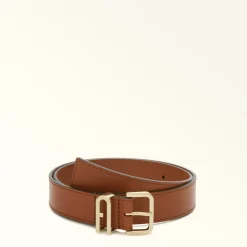 Furla Belts|Belts<Camelia Fixed Belt cognac h