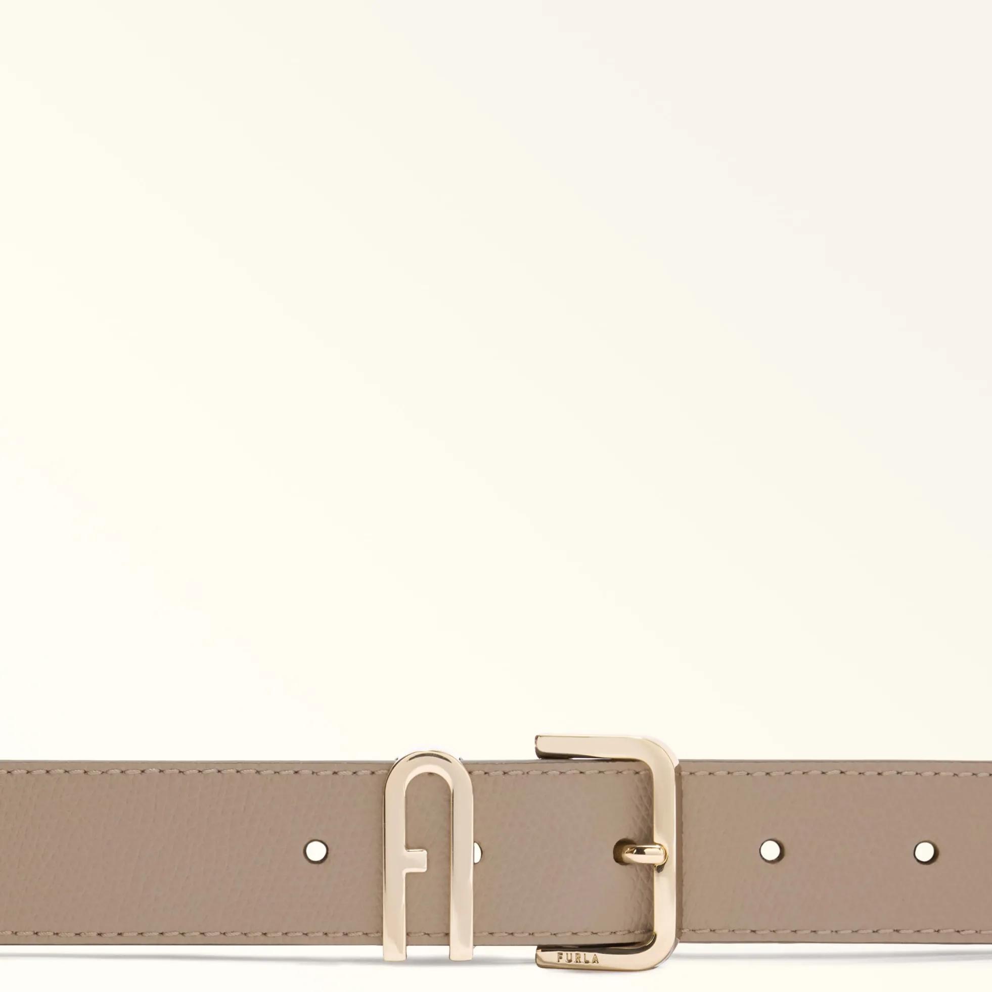 Furla Belts|Belts<Camelia Fixed Belt stucco gray