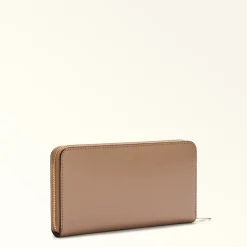Furla Large Wallets|Wallets<Camelia Zip Around XL greige