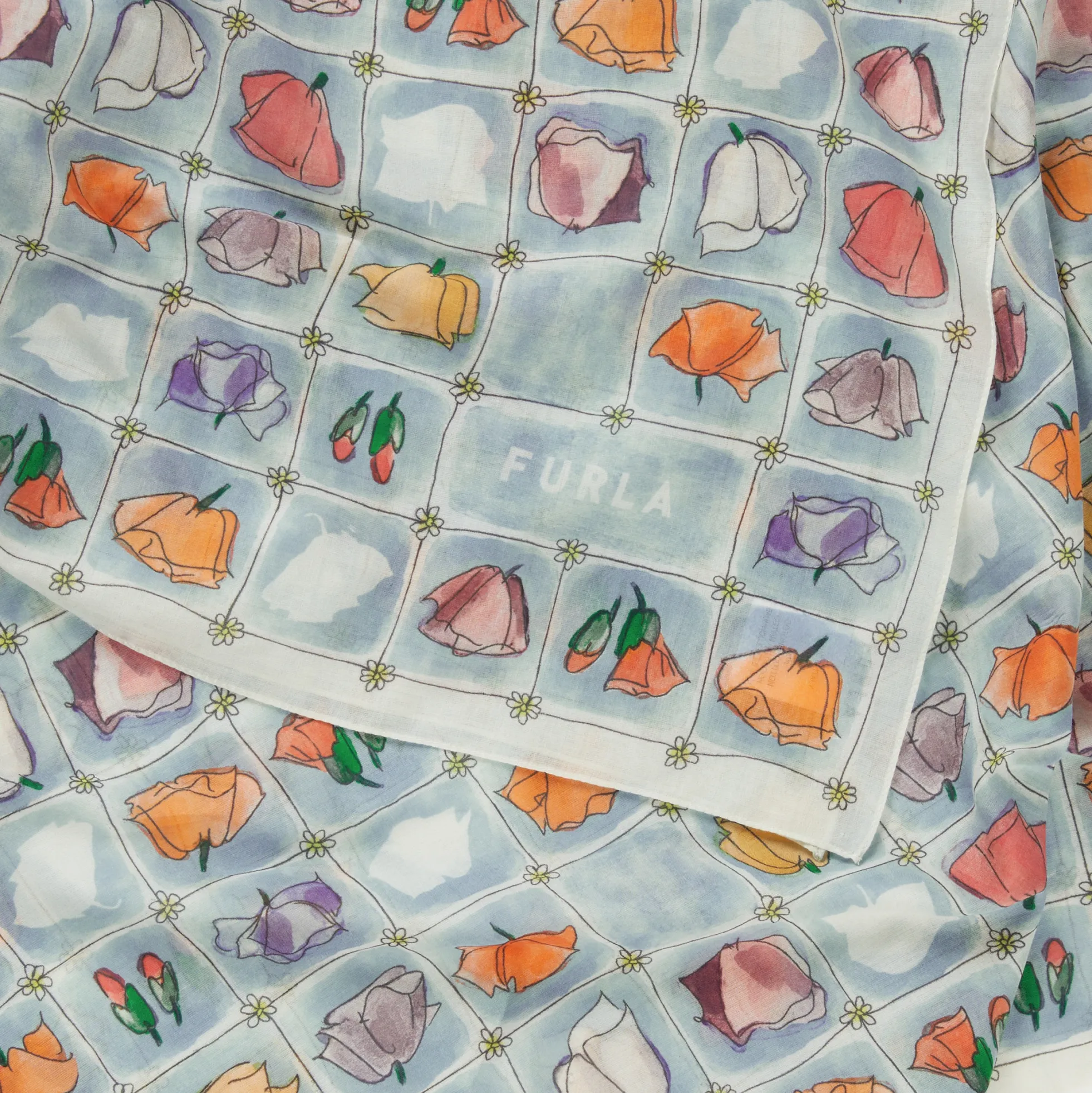 Furla Scarves<Conchiglia Scarf toni nuvola