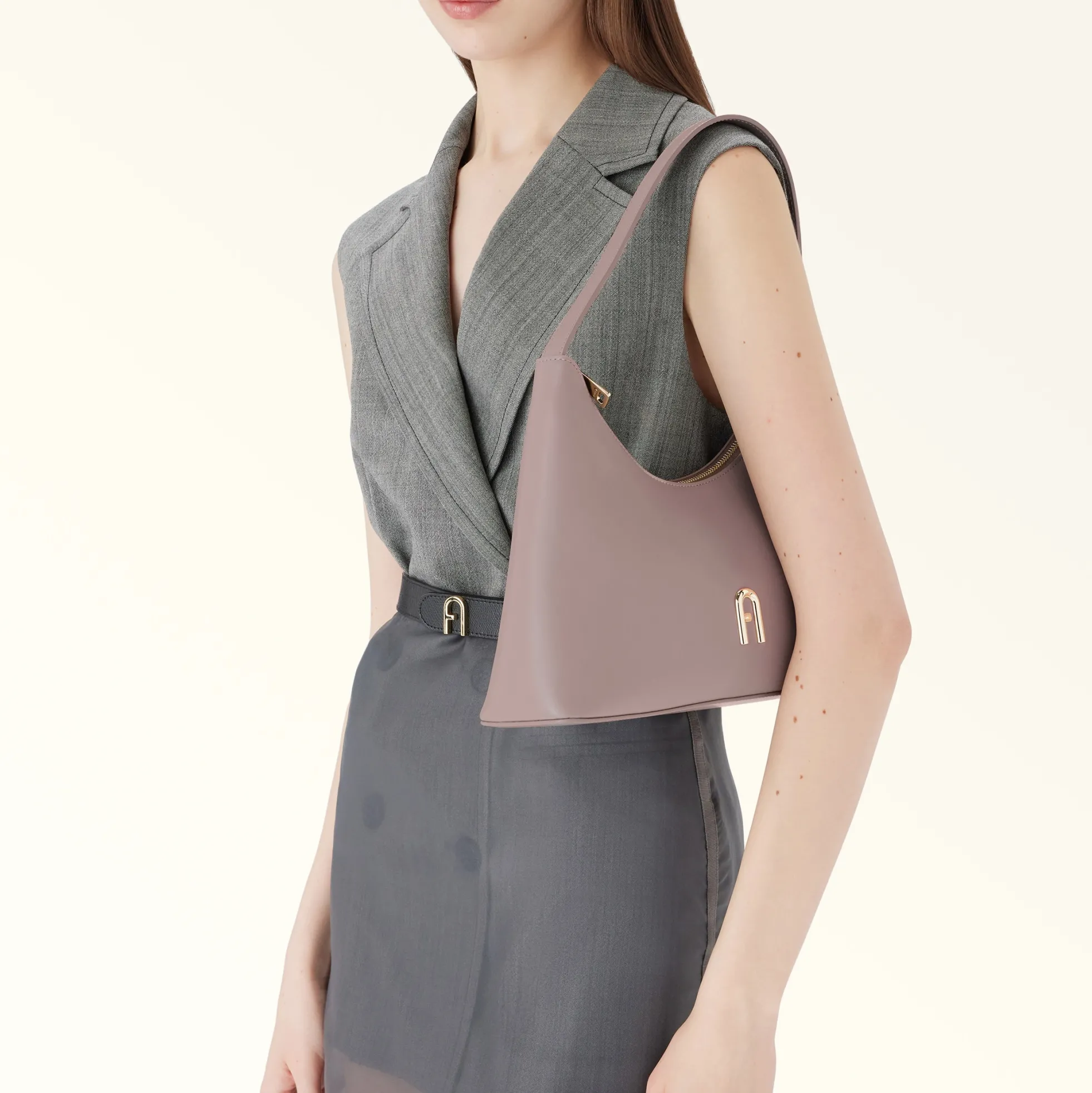 Furla Shoulder Bags<Diamante Shoulder Bag S mauve