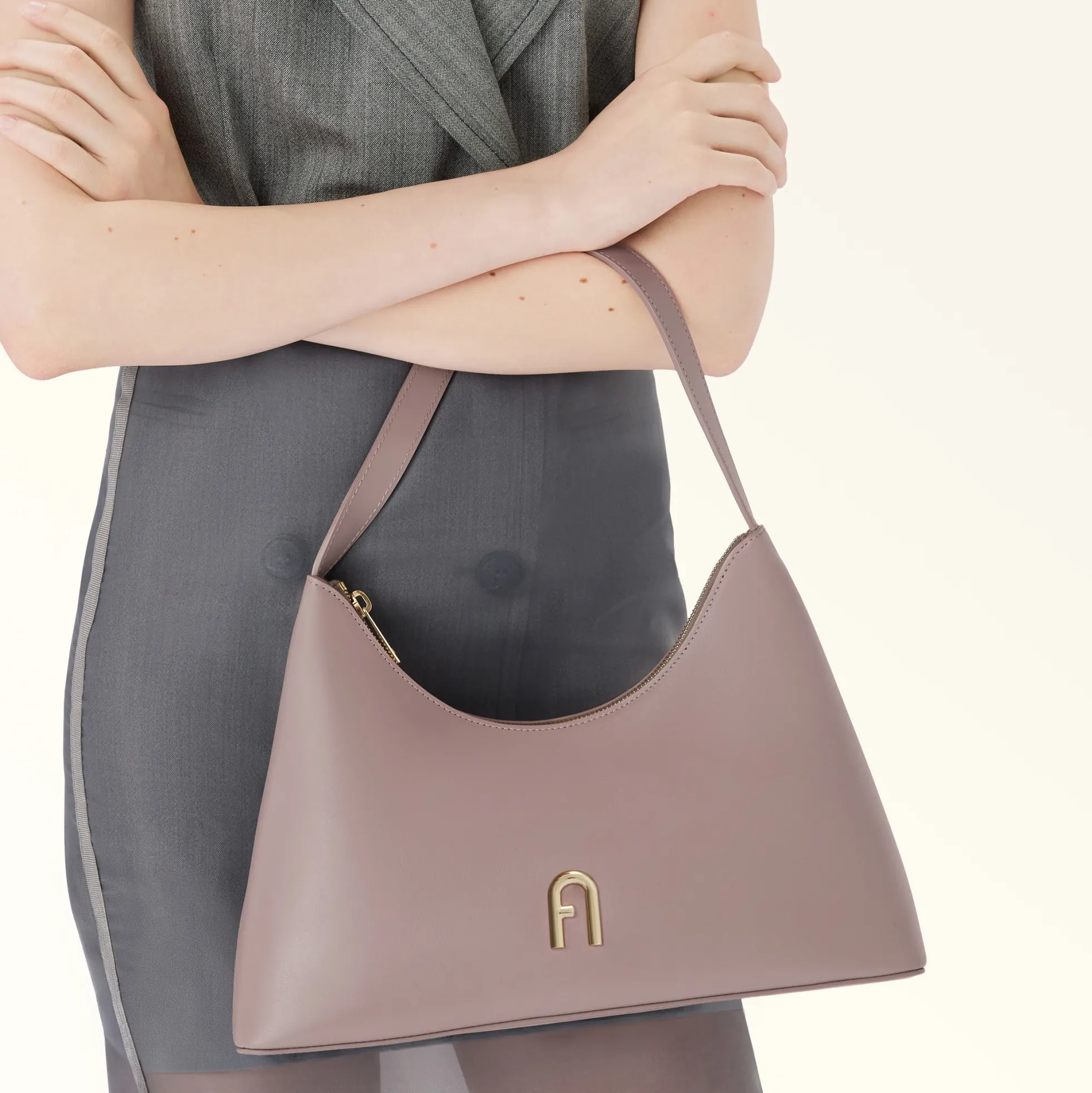 Furla Shoulder Bags<Diamante Shoulder Bag S mauve