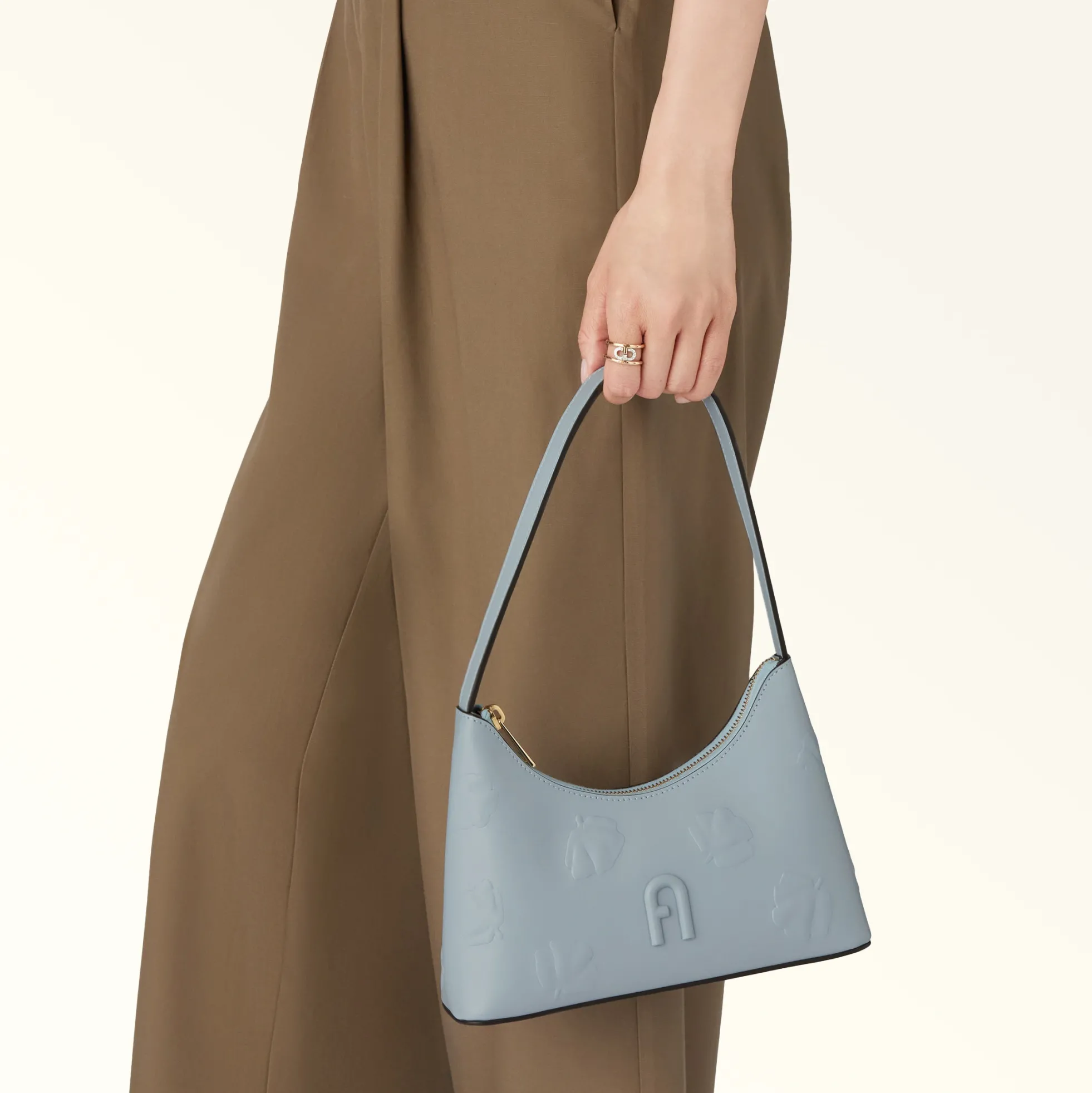 Furla Shoulder Bags<Diamante Shoulder Bag MINI nuvola