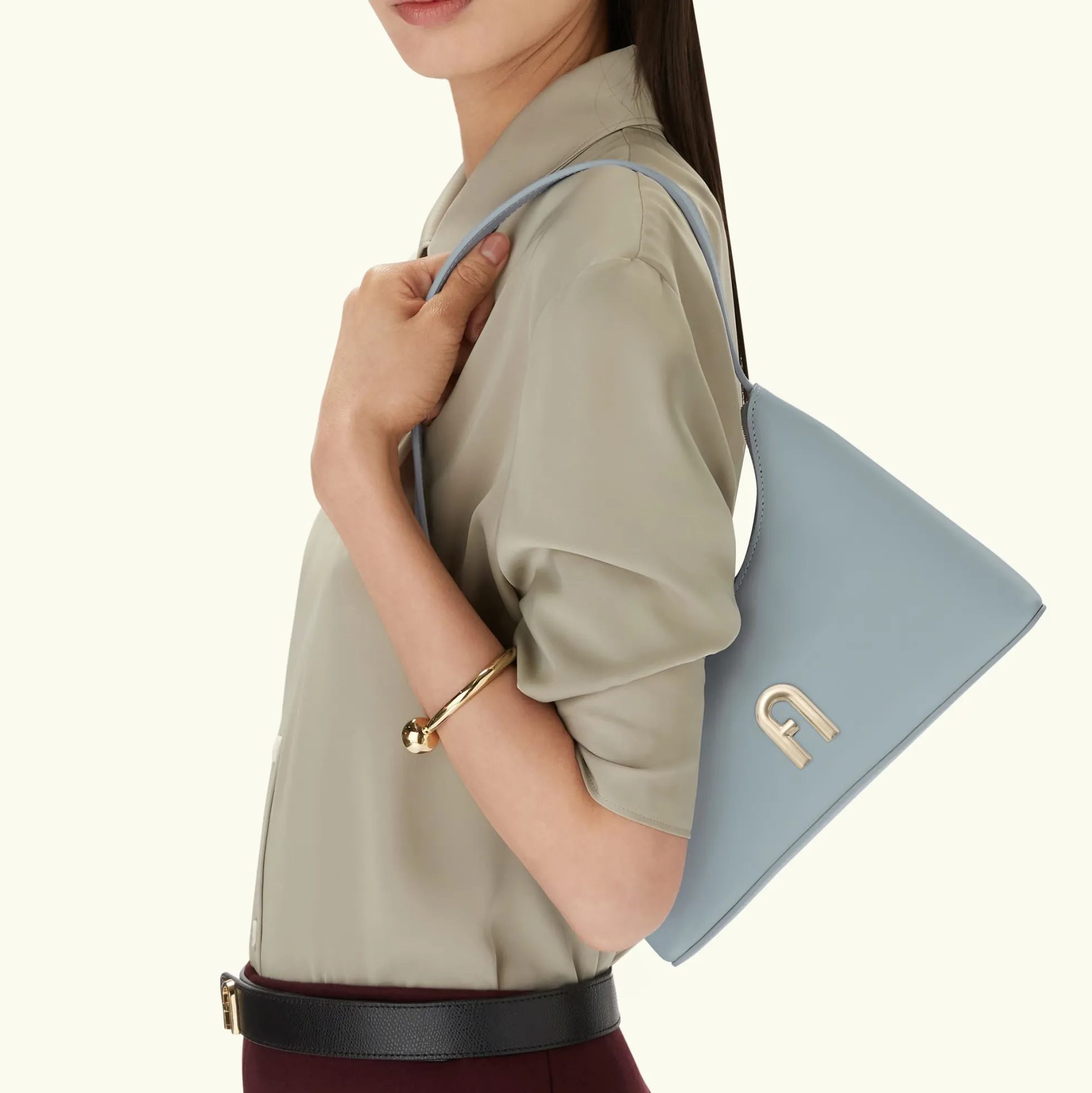 Furla Shoulder Bags<Diamante Shoulder Bag MINI nuvola