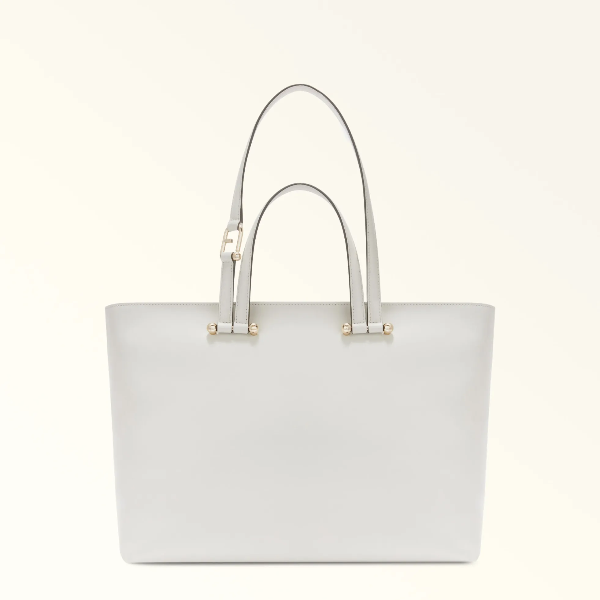 Furla Shoulder Bags|Totes<Duetto Tote L marshmallow+grigio int.