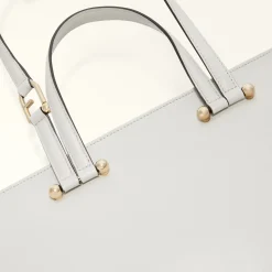 Furla Shoulder Bags|Totes<Duetto Tote L marshmallow+grigio int.