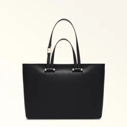 Furla Maxi Bags|Shoulder Bags<Duetto Tote L nero+nero int.