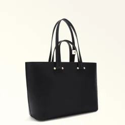 Furla Maxi Bags|Shoulder Bags<Duetto Tote L nero+nero int.