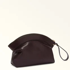 Furla Mini Bags And Pouches|Mini Bags And Pouches<Erica Pouch dark coffee