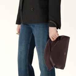 Furla Mini Bags And Pouches|Mini Bags And Pouches<Erica Pouch dark coffee