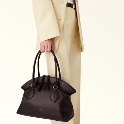Furla Shoulder Bags|Totes<Erica Tote M dark coffee