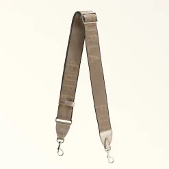 Furla Straps<Fiona Shoulder Strap metal taupe