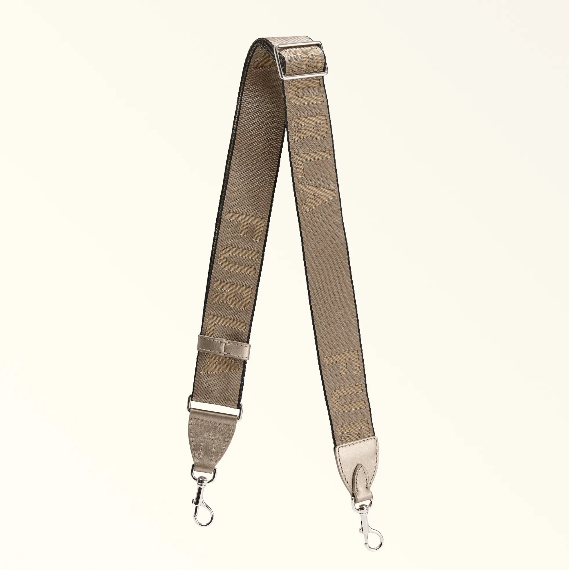 Furla Straps<Fiona Shoulder Strap metal taupe