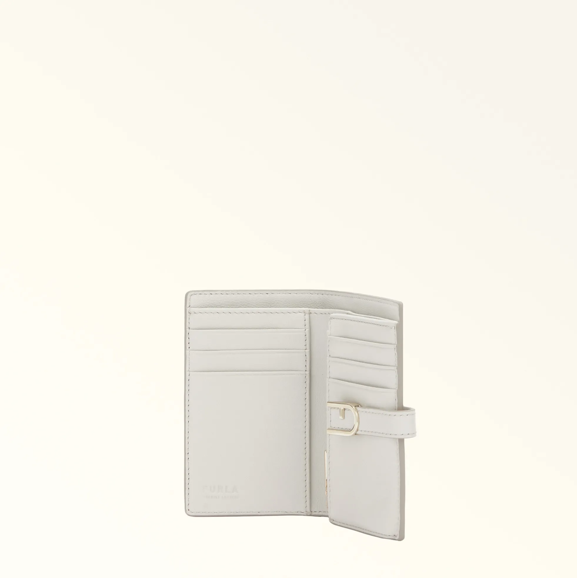 Furla Small Wallets|Wallets<Flow Compact Wallet M marshmallow