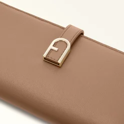Furla Large Wallets|Wallets<Flow Continental Wallet XL greige
