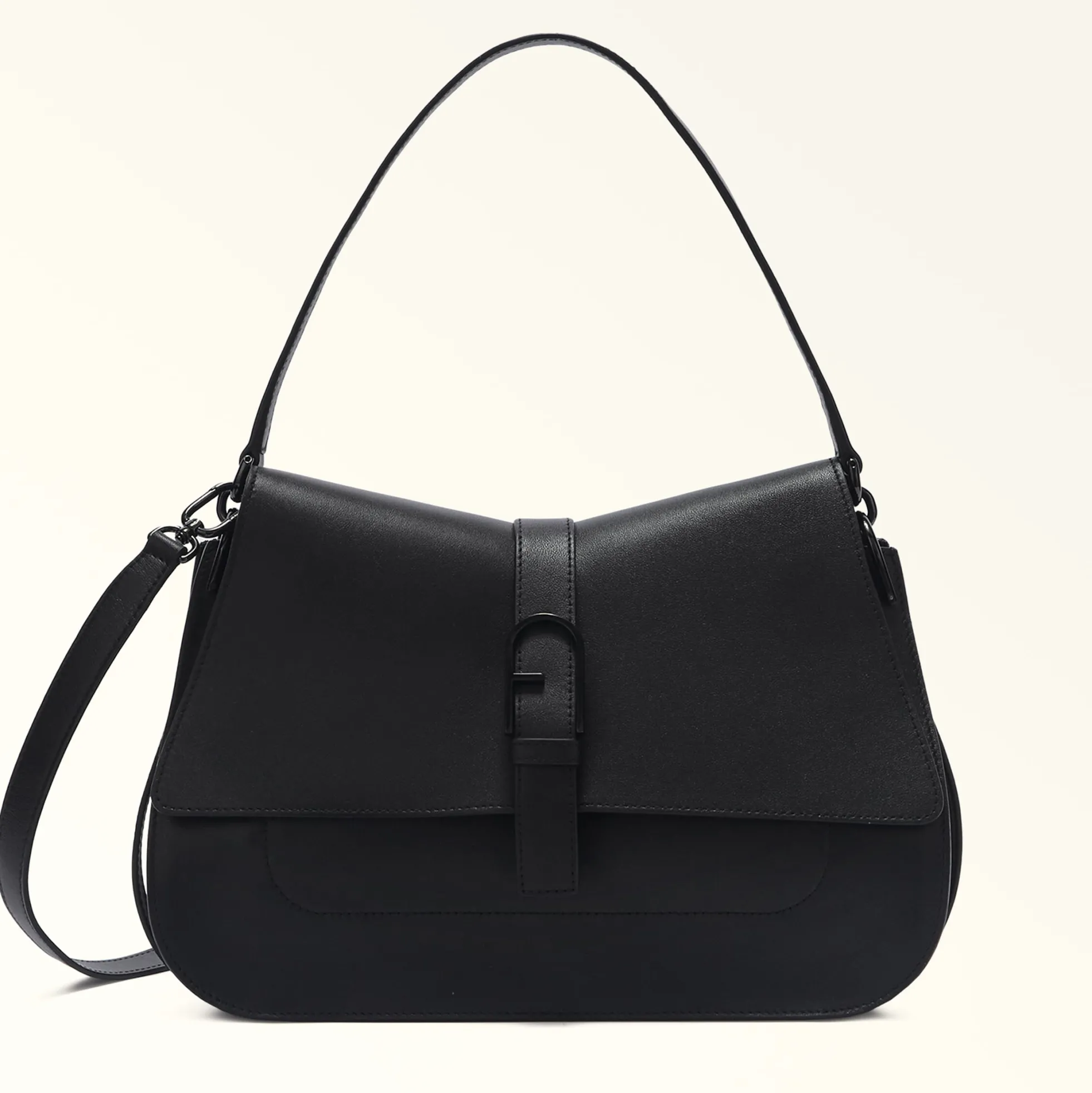 Furla Shoulder Bags|Top Handles<Flow Top Handle L nero