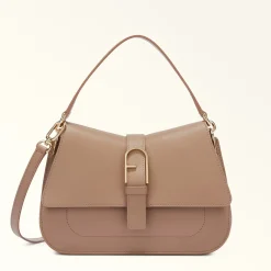 Furla Shoulder Bags|Top Handles<Flow Top Handle M greige