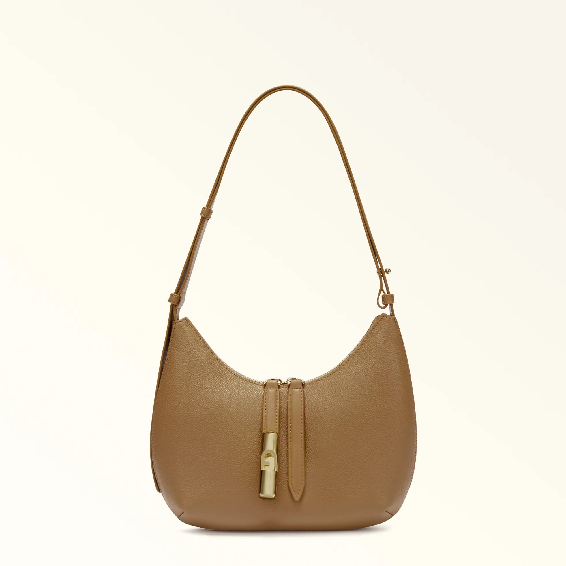 Furla Shoulder Bags|Furla Goccia<Goccia Shoulder Bag S deserto