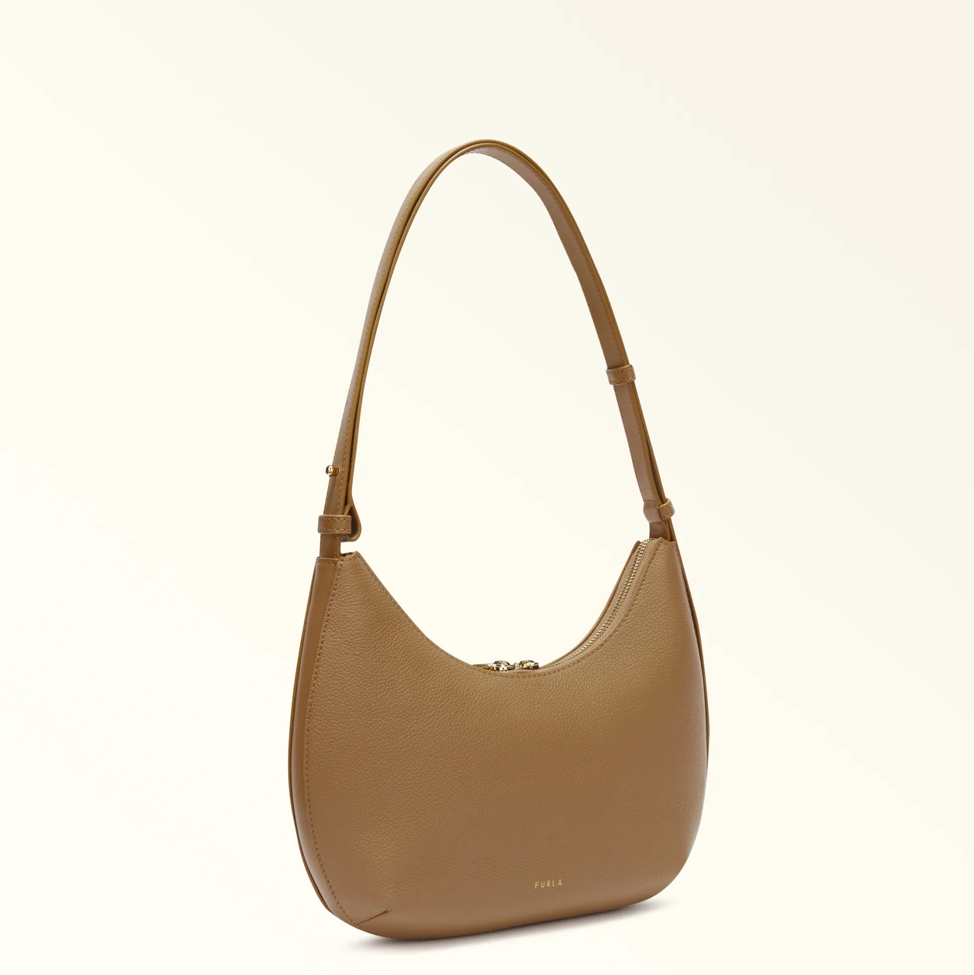 Furla Shoulder Bags|Furla Goccia<Goccia Shoulder Bag S deserto