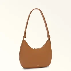 Furla Shoulder Bags|Furla Goccia<Goccia Shoulder Bag S brandy