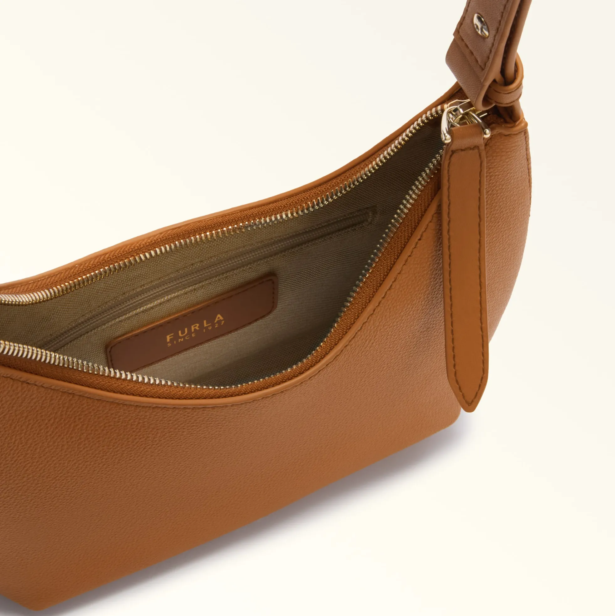 Furla Shoulder Bags|Furla Goccia<Goccia Shoulder Bag S brandy