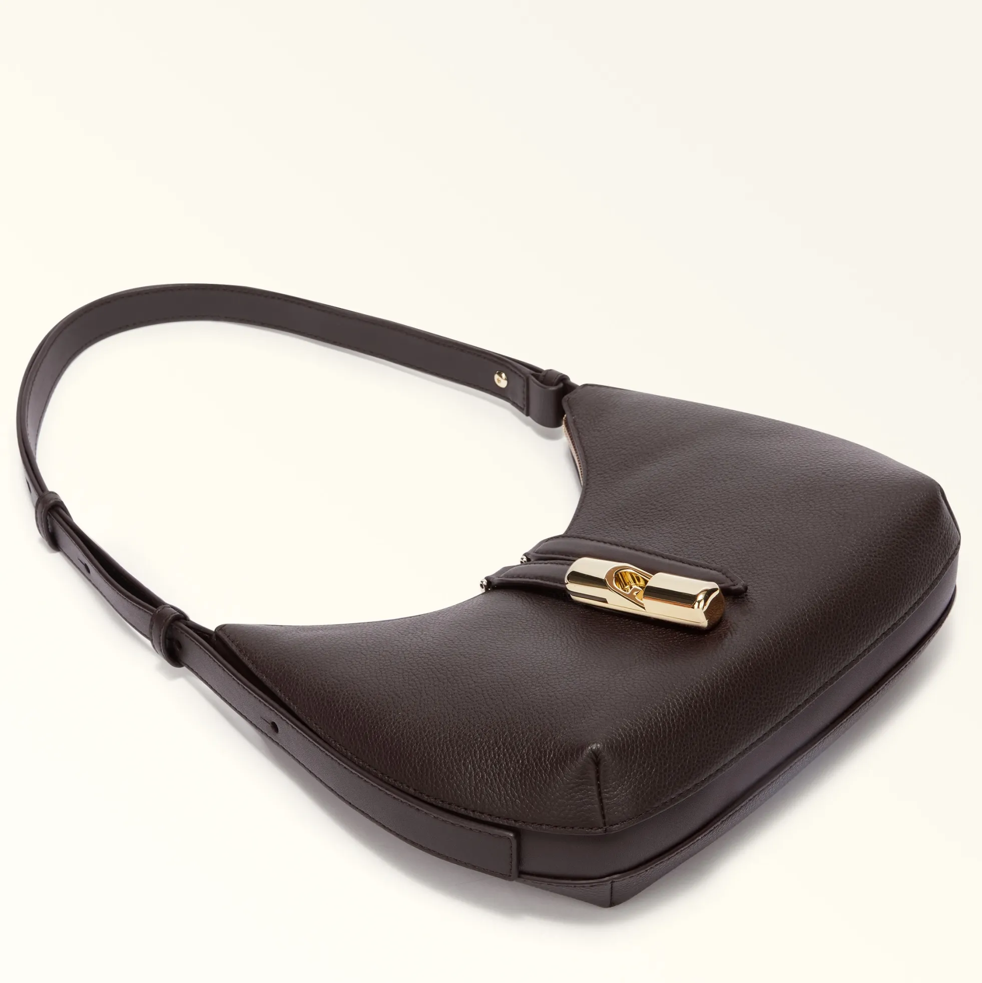 Furla Shoulder Bags|Furla Goccia<Goccia Shoulder Bag S cioccolato