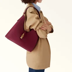 Furla Shoulder Bags|Furla Goccia<Goccia Shoulder Bag M ciliegia d