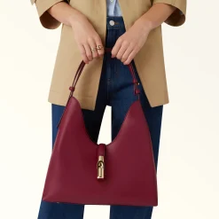 Furla Shoulder Bags|Furla Goccia<Goccia Shoulder Bag M ciliegia d
