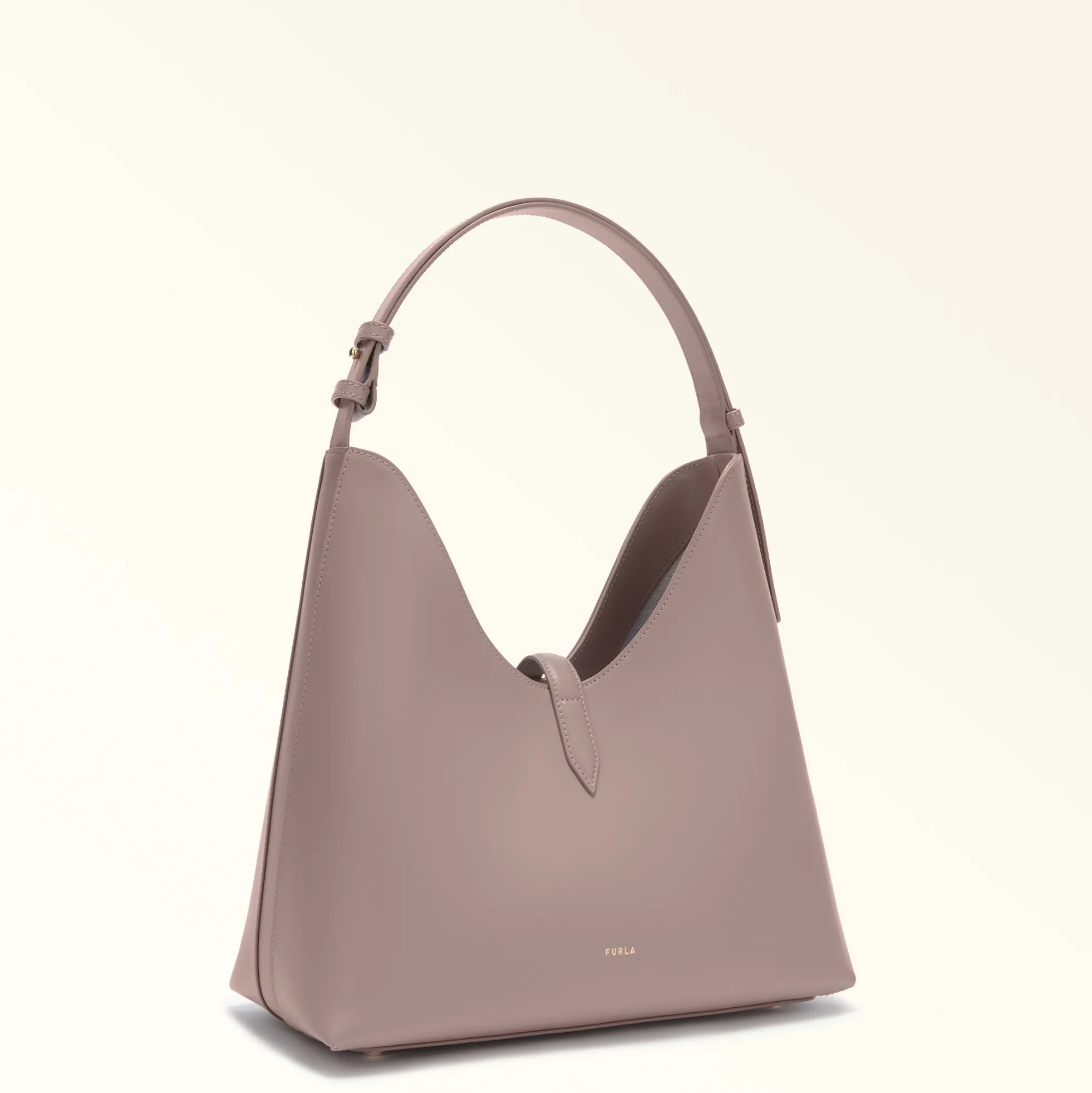 Furla Shoulder Bags|Furla Goccia<Goccia Shoulder Bag M mauve