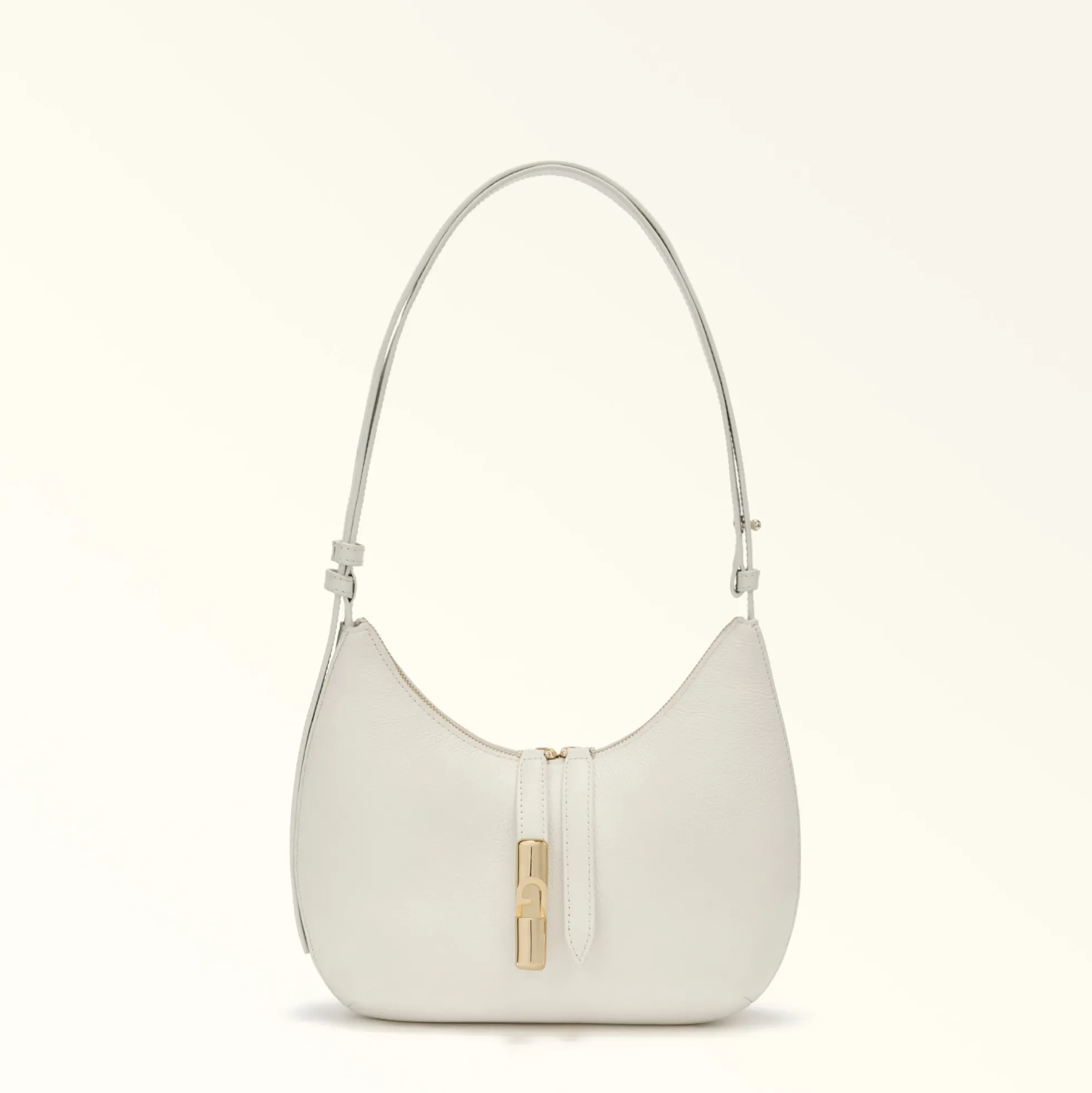 Furla Shoulder Bags|Furla Goccia<Goccia Shoulder Bag S panna
