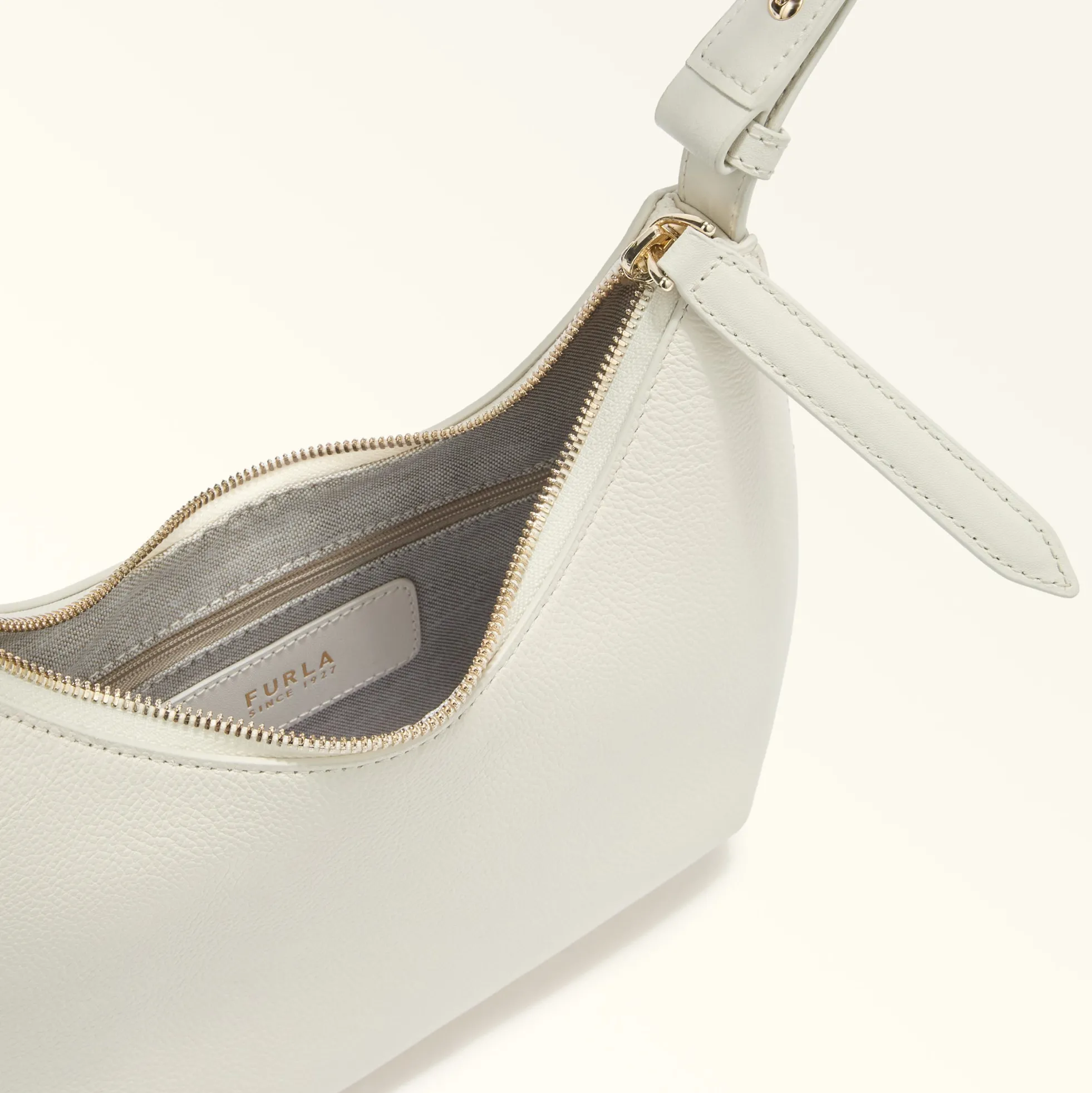 Furla Shoulder Bags|Furla Goccia<Goccia Shoulder Bag S panna
