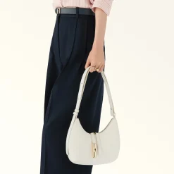 Furla Shoulder Bags|Furla Goccia<Goccia Shoulder Bag S panna