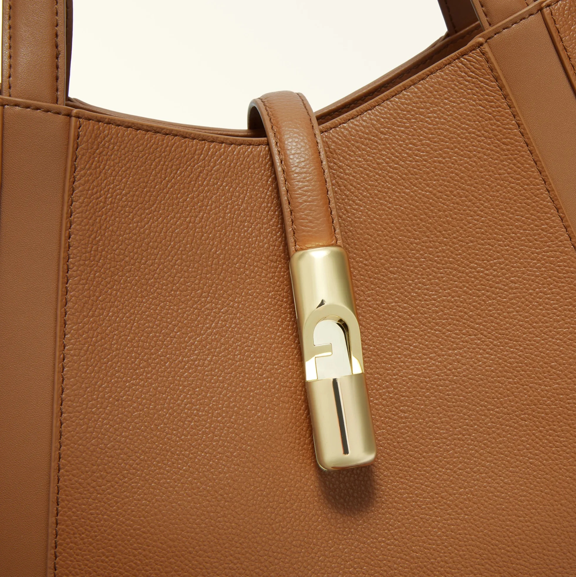 Furla Totes|Furla Goccia<Goccia Tote L brandy