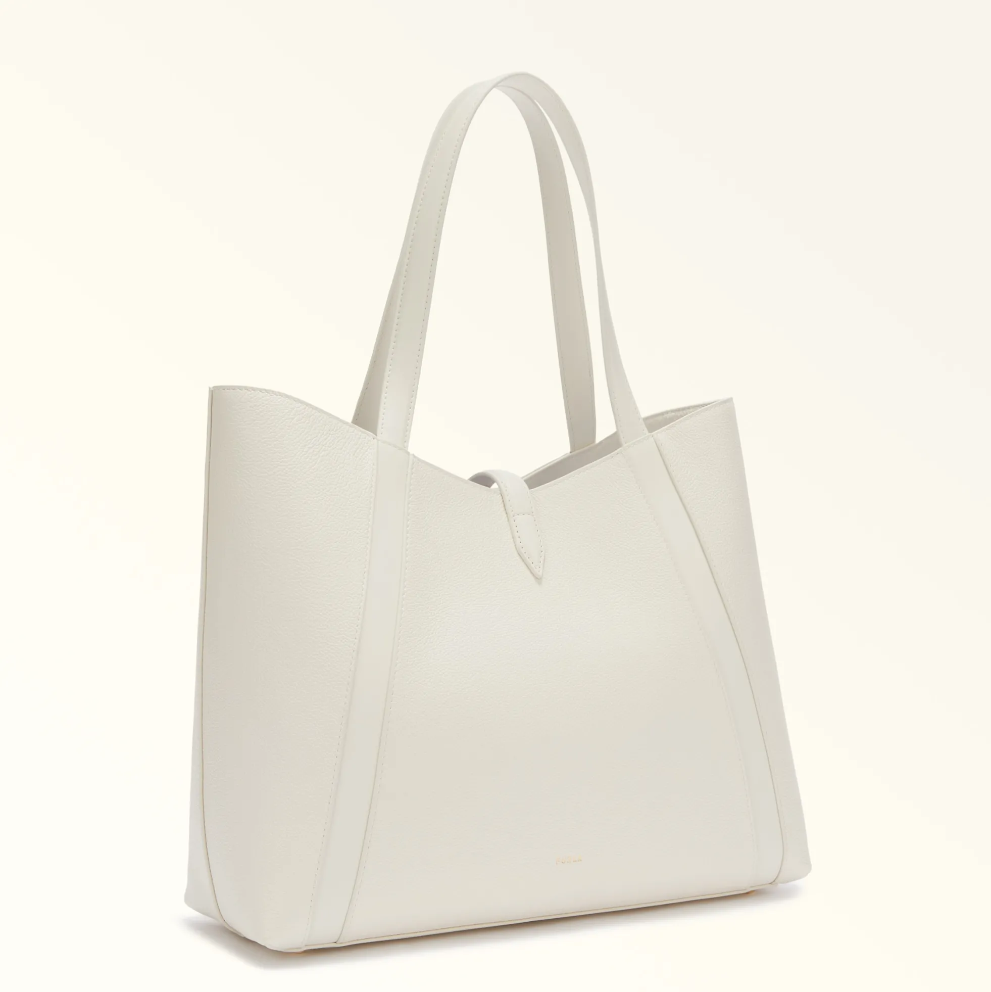Furla Totes|Furla Goccia<Goccia Tote L panna
