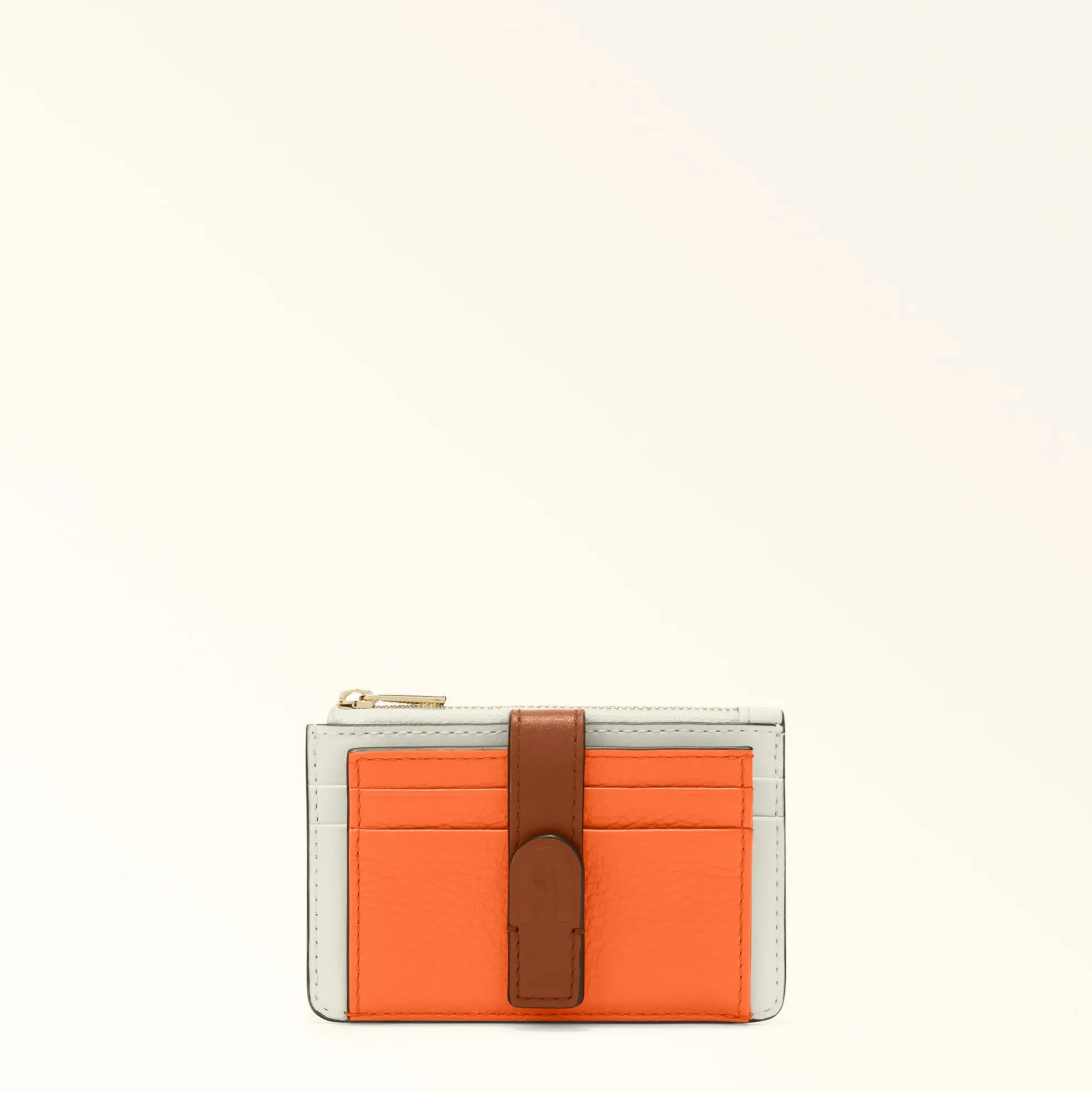 Furla Card Holders|Wallets<Grazia Card Case M paprika+panna+cognac h