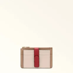 Furla Card Holders|Wallets<Grazia Card Case M azalea+greige+lacca