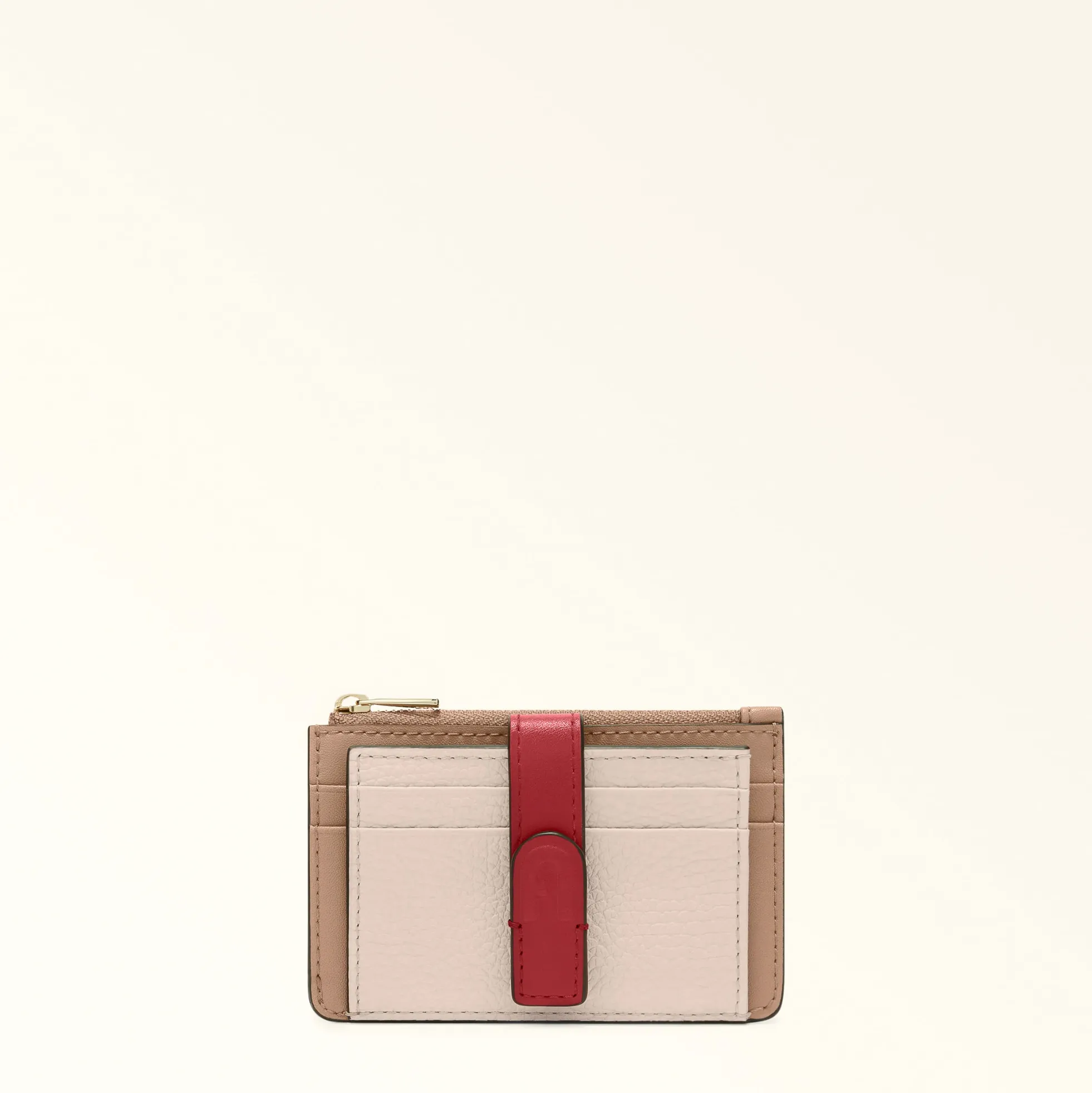 Furla Card Holders|Wallets<Grazia Card Case M azalea+greige+lacca